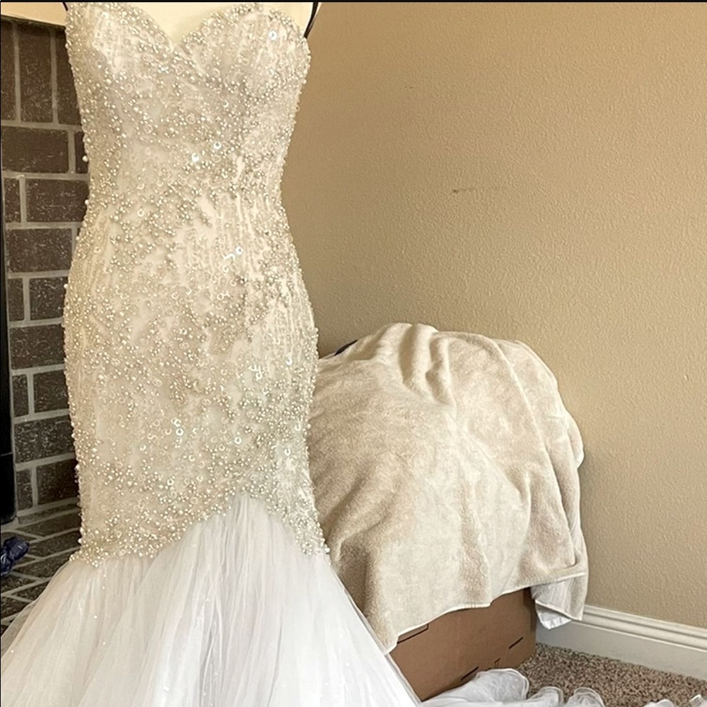 Wedding mermaid dress